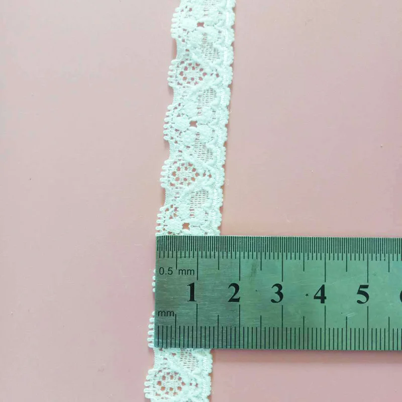 15 мм 5 ярдов кружевные ленты с отделкой свадебное украшение ручной работы вышитое