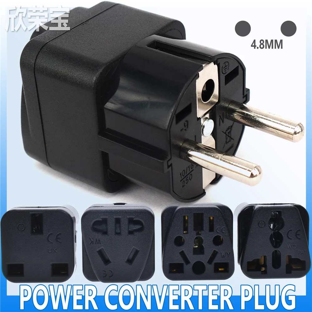 Power Socket Travel Converter Switzerland India Uk Us Au