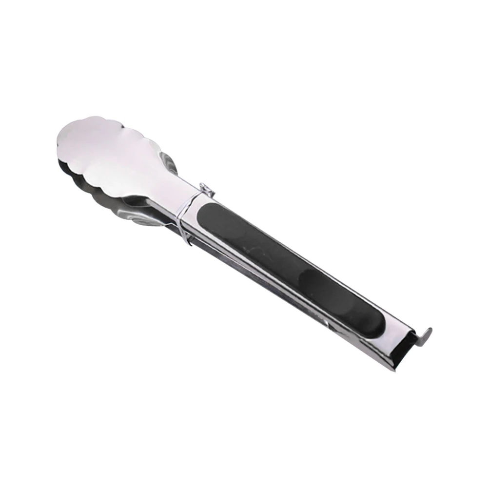 Barbecue Clip Easy Clean Home Kitchen Handheld Grilling Frying BBQ Outdoor Camping Cooking Tongs Stainless Steel Food Restaurant |