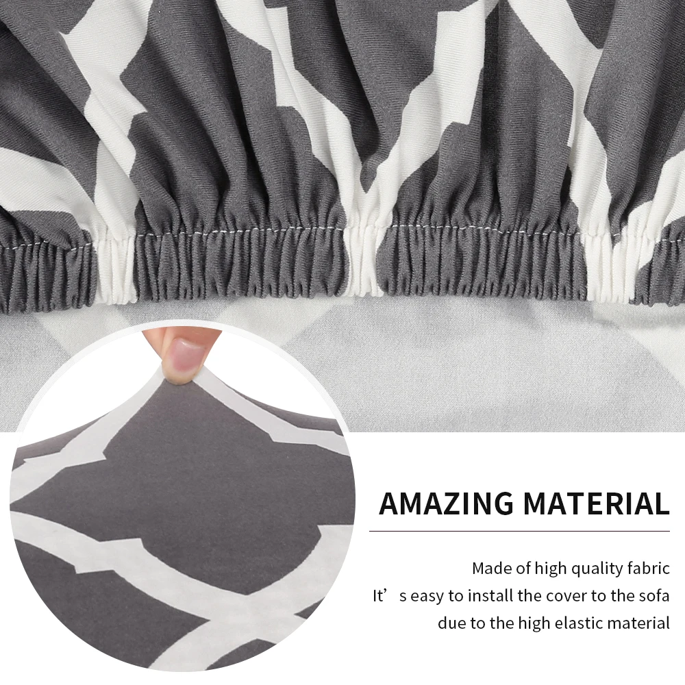 Чехол для дивана в кофейную ванну эластичный чехол из полиэстера и спандекса