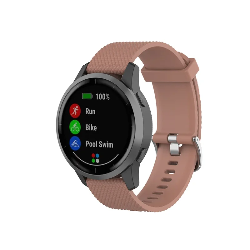 22 мм спортивный силиконовый ремешок для Garmin Vivoactive 4 Смарт-часы ремешок для Vivoactive 3 сменный Браслет аксессуары