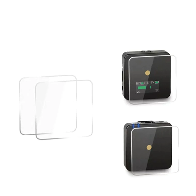 

Hot Favorable Anti-Scratch Screen Protector Glass Screen Protector Compatible with Rode Wireless Go Microphone T21B