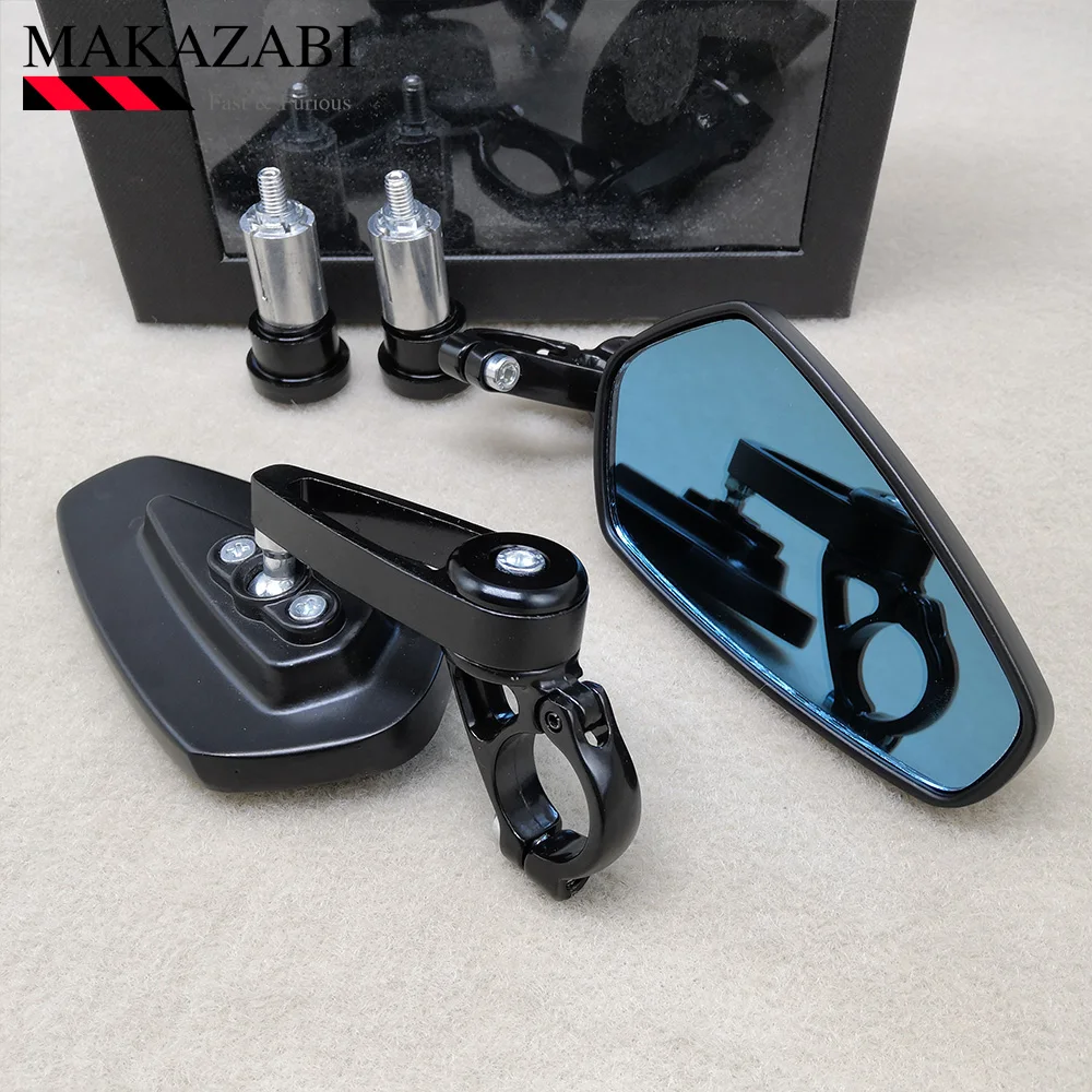 Зеркало заднего вида для мотоцикла 22 мм 7/8 дюйма SUZUKI DL650 GN250 GN125 GS500 SV650 BANDIT 1200 650 600 400
