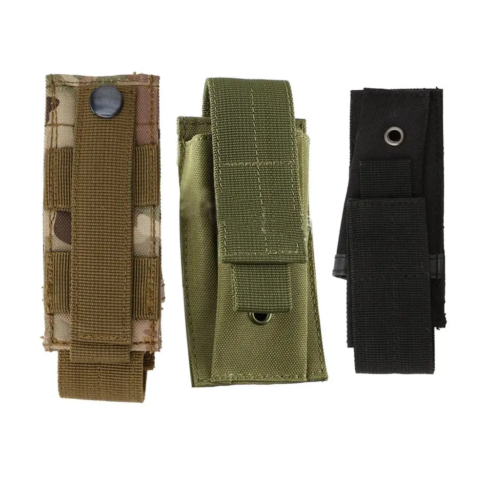 Военная Тактическая Сумка Одноместный Пистолет подсумок ножевой фонарик