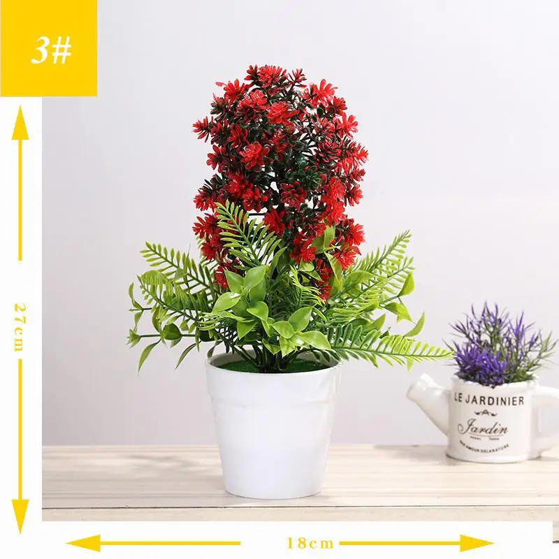 Украшение искусственный цветок для дома офиса чайного столика ландшафта в