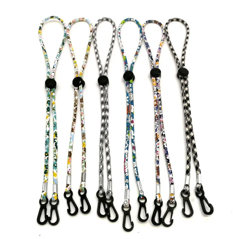 

Face Mask Hanging Hook Adjustable Face Mask Lanyard Handy Convenient Holder Rope Antilost Antidrop Hanging Neck Rop