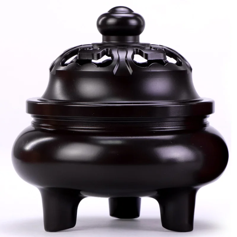 

Креативная подставка для курильницы, диффузор дыма, латунная подставка для курильника, уникальный подъем угля, черная подставка для зажига...