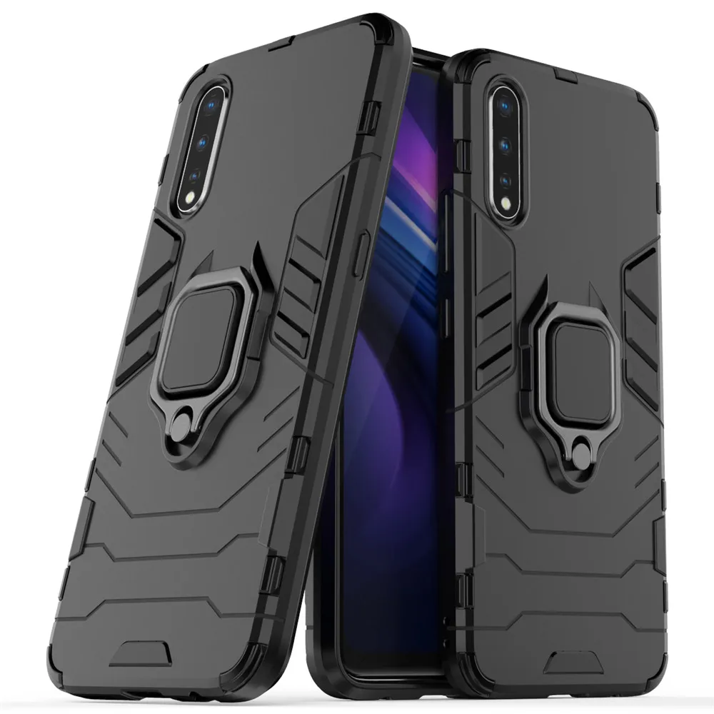 ДЛЯ vivo S1 V1907 чехол 6 38 дюймов роскошный кольцо накладка повышенной прочности с