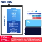 Аккумулятор NOHON для Huawei Honor 10 8 7A 7C 5C P9 Plus P8 P9 P10 Lite P20 HB396285ECW HB366481ECW