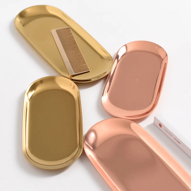 Tobs североевропейская Золотая тарелка для украшения торта металлический поднос