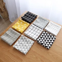 40x60cm simple cotton linen napkin placemat dining table background cloth decor bowl pad table decoration tray mat coaster
