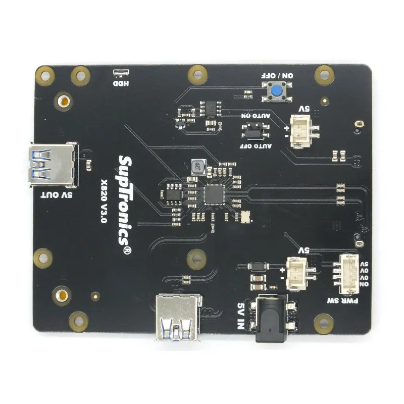 Плата расширения X820 V3.0 2 5 дюйма SATA для жесткого диска/SSD-накопителя с адаптером