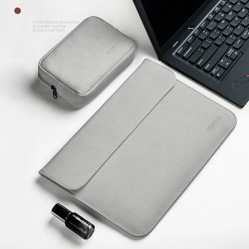 Light gray sets 1 Мужская сумка для ноутбука HUAWEI honor magicbook 14 pro Сумка для ноутбука matebook 13 14 E чехол для ноутбука matebook x pro 1" 15" - Цвет: Light gray sets 1