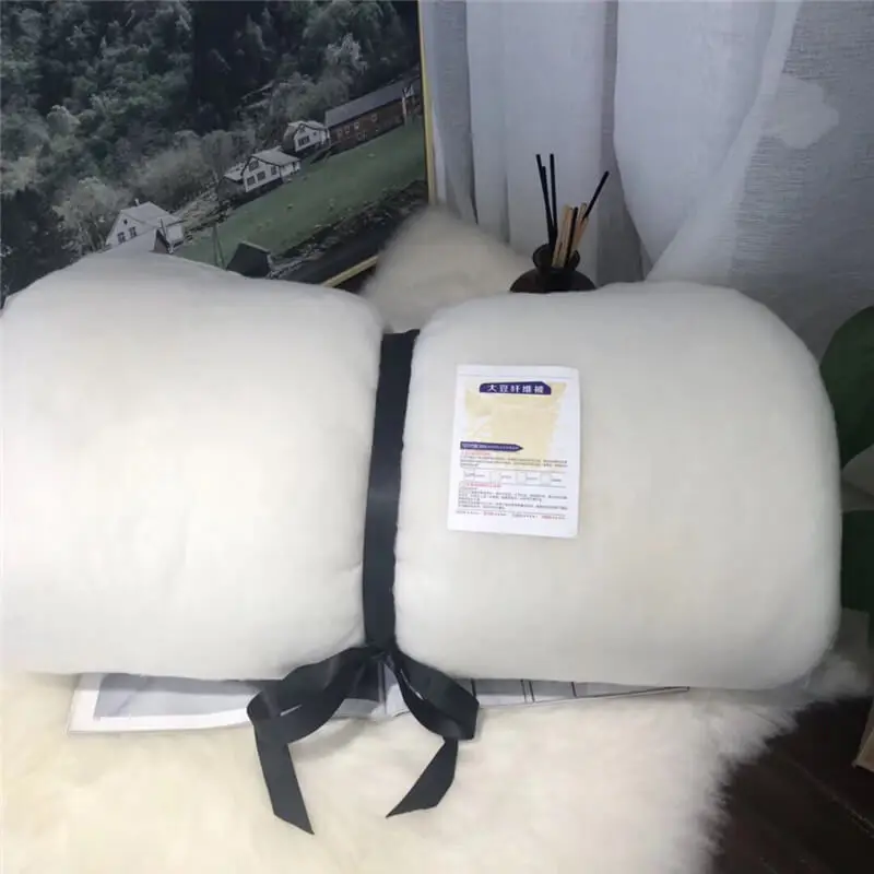 LeRadore теплое Хлопковое одеяло из соевого волокна зимнее полиэстера четыре сезона