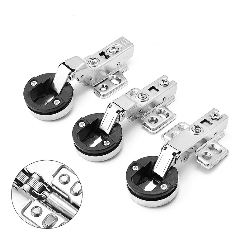 Стеклянная витрина винного шкафа дверная петля Бесшумный Гидравлический Буфер