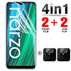 Гидрогелевая пленка 4 в 1 для Oppo Realme Narzo 50A, Защитная пленка для экрана Realme Narzo 50i 50 A i, не стекло