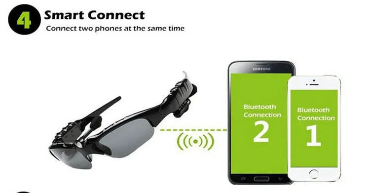 Уличные очки, Bluetooth, солнцезащитные очки, наушники, стерео, беспроводные, спортивные, для верховой езды, песня, вызов, наушники, наушники для xiomi xiami sony