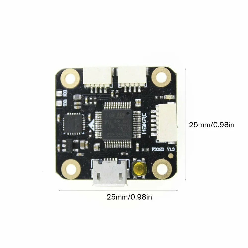 

HAKRC Mini F3 Flight Controller OSD MPU6000 5V/2A BEC for FPV RC Racing Drone