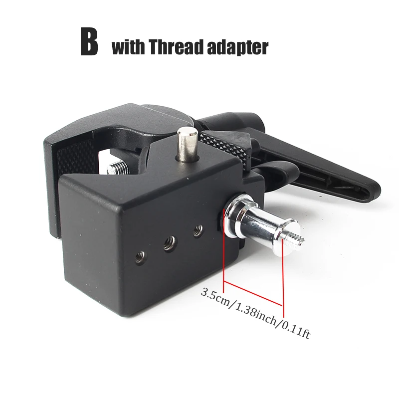 BFOLLOW Super Clamp для стола Magic Boom Arm Mount с 3/8 &quot1/4&quot женской тяжелой фотографией |