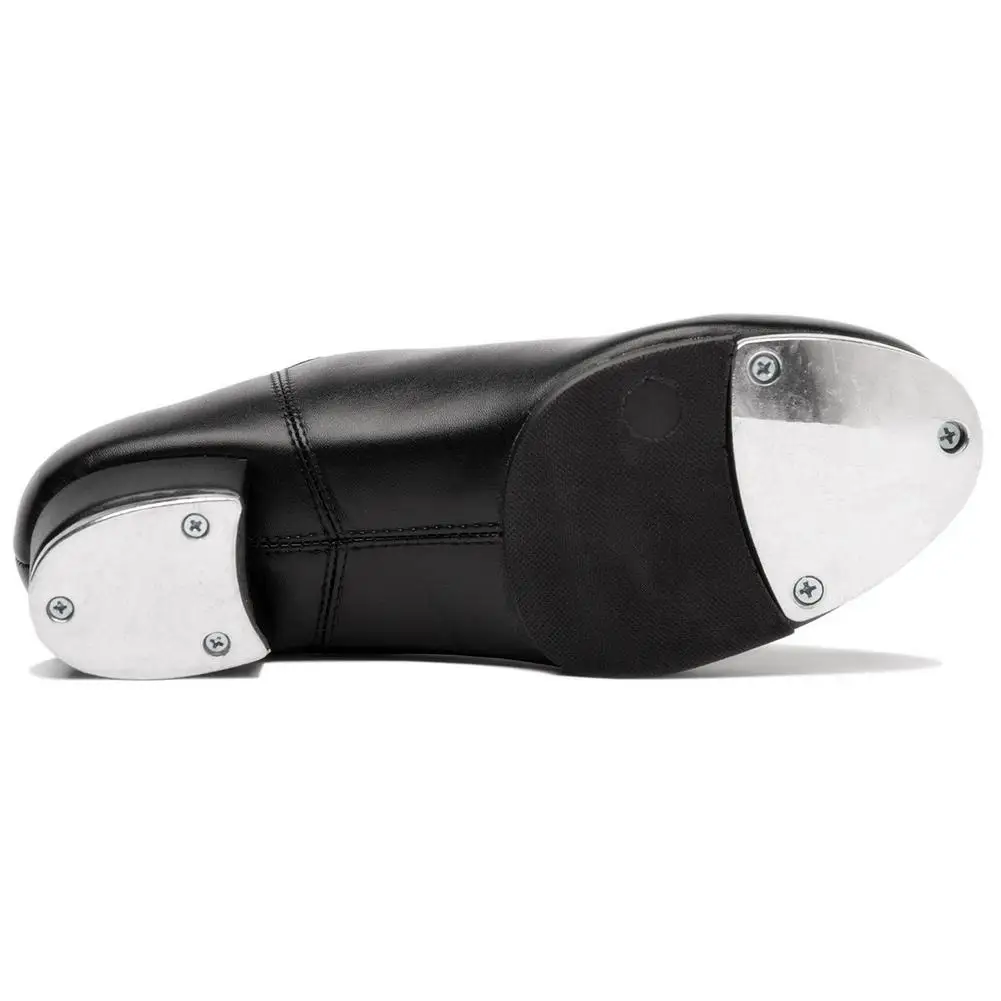 Women's Split Sole Jazz Tap Dance Shoes Leather Material Tap Shoes Adult/Unisex Lace Up Tap Dancing Shoes for Women Ladies Girls