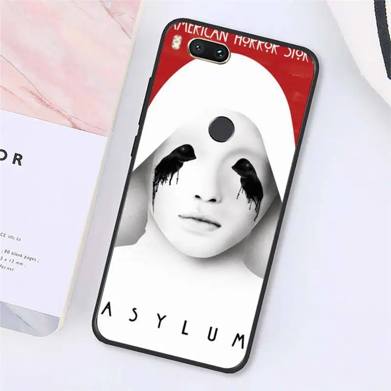 

American Horror Story AHS Phone Case For Xiaomi Redmi note 7 8 9 t k30 max3 9 s 10 pro lite Luxury brand shell funda coque