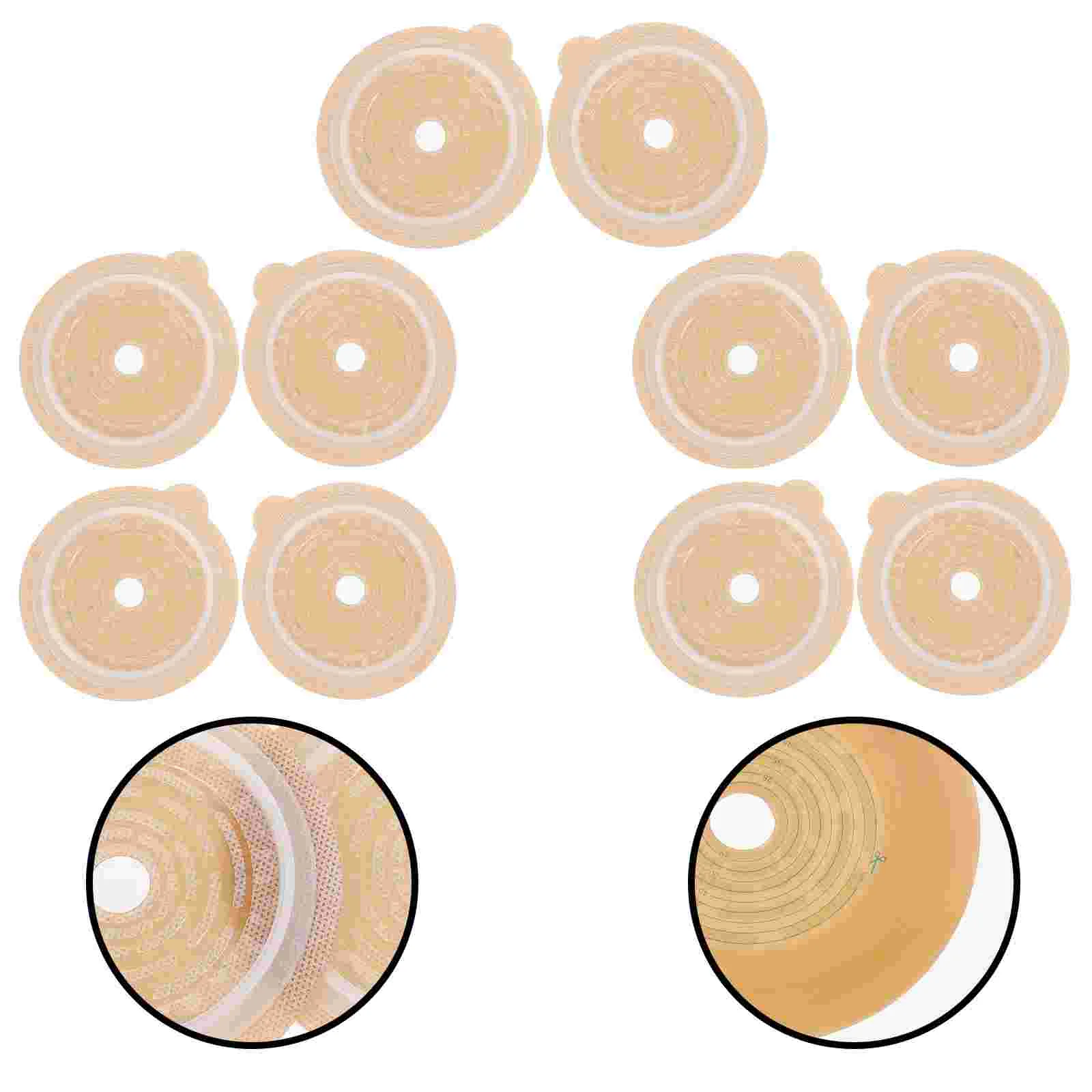 

5 шт. кольца для остомии, удобные Сменные кольца для остомии (разные цвета)