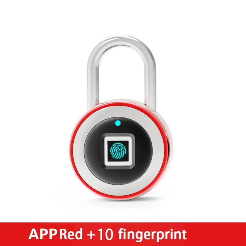

Type-C Fingerprint Padlock Lock Electronic Bluetooth-compatible Waterproof Cabinet Lock Tuya/Smart Life App Alexa Google Home