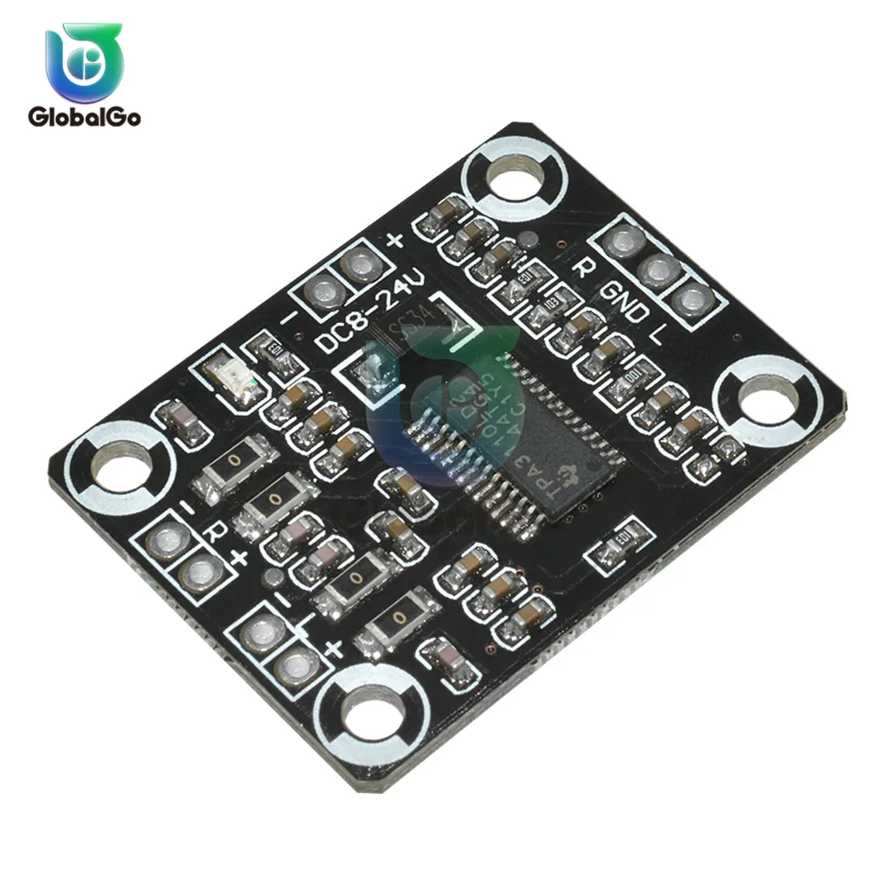 

TPA3110 2X15W цифровой аудио Stere модуль усилителя мини бинауральные контроллер усилителя 100dB DC 8-18V TPA3110D2 TPA3110