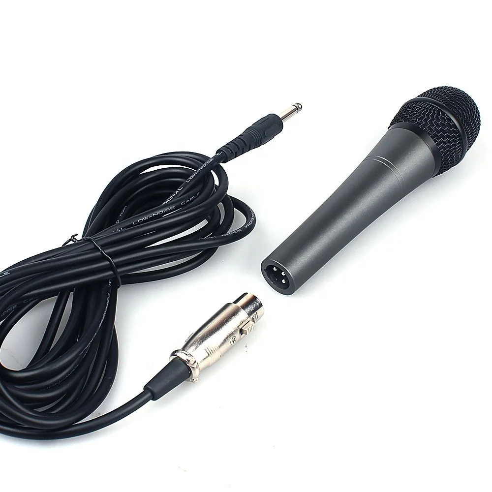 

Popular connect mixer wire dynamic Handheld karaoke microphone