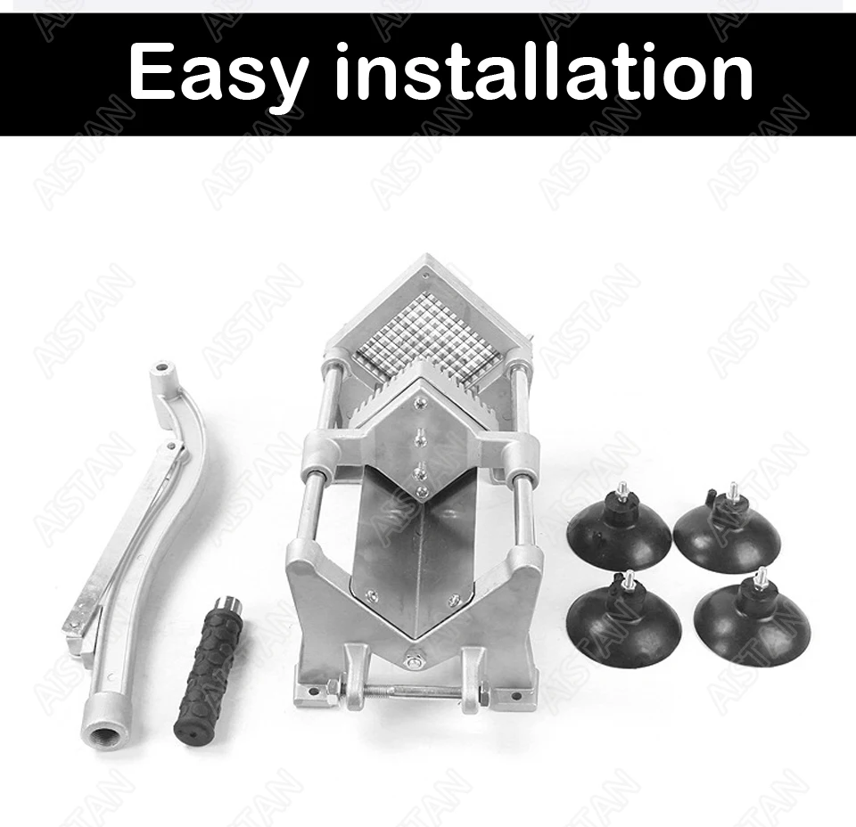 ST1 коммерческое руководство алюминиевое литье картофеля chipper резак машинка для