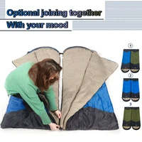 2 2kg outdoor adult camping spring and summer adults can splice sleeping bags can reach single adult double sleeping bags