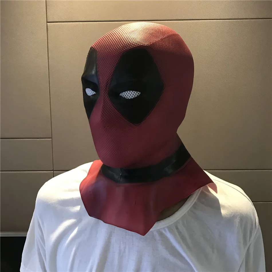 2020 Фильм Дэдпул Косплей Маска латексный шлем на всю голову Уэйд Уинстон Уилсон