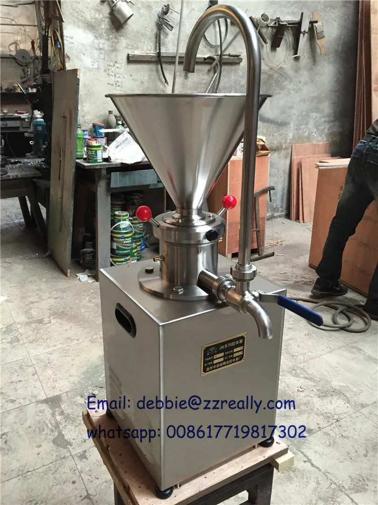 Стальная арахисовая масляная машина JMC 60 многофункциональная коллоидная