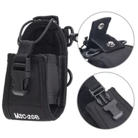 multi functional pouch case holder compatible with uv 5r uv 82 uv9r plus walkie talkie msc 20b two way radio