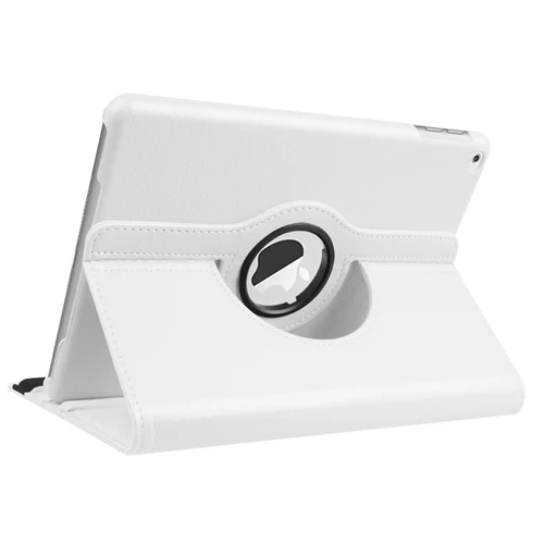 Для нового iPad 7th Gen 10," чехол, вращающийся на 360 градусов из искусственной кожи чехол-подставка с функцией автоматического сна для iPad 7 10,2 дюймов - Цвет: white