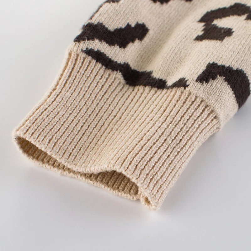 Вязаный свитер для мальчиков и девочек осенний кардиган зимнее пальто новая