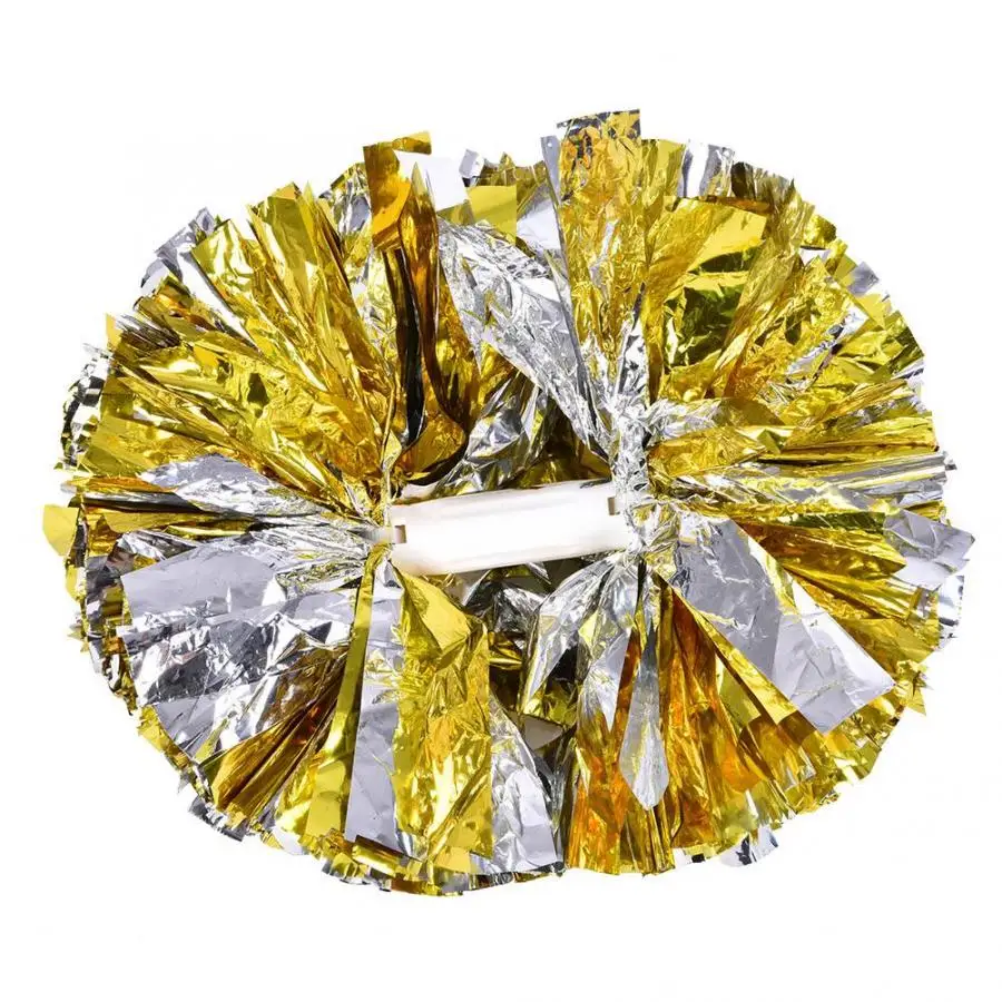 7 1 пара Болельщиков браслет красочные гимнастические помпоны для танцевальной вечеринки школы спортивных соревнований оборудование для отдыха - Цвет: 7