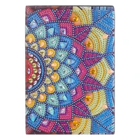 5d diamond painting kit books mosaic notebook special shaped flower mandala patterns a5 diary book embroidery gift diy books