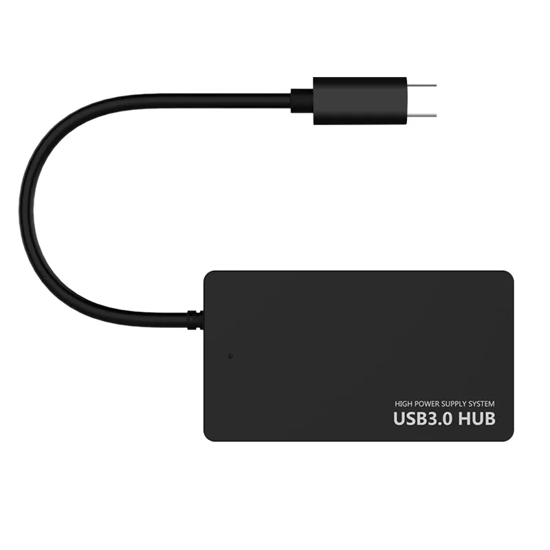 4 порта usb type C концентратор Высокоскоростной USB 3,0 Разветвитель usb C до 4 USB3.0 конвертер Кабель-адаптер для MacBook ноутбук планшетный компьютер