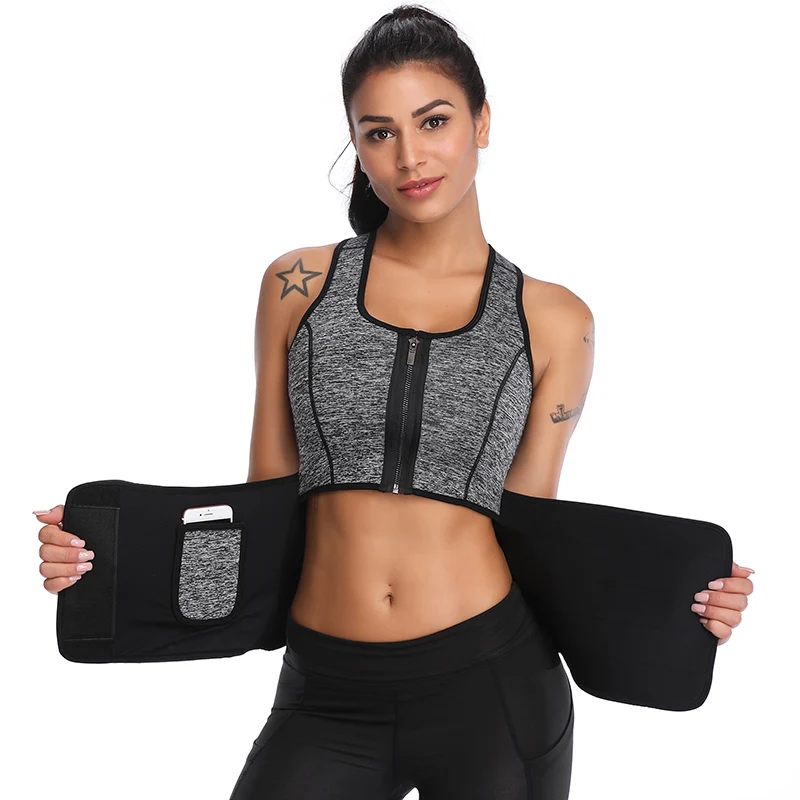Women Shapewear Neoprene Sauna Waist Trimmer Girdle Wasit Trainer Slimmmg Vest for Women Adjustable Waist Shaper Tummmy Control