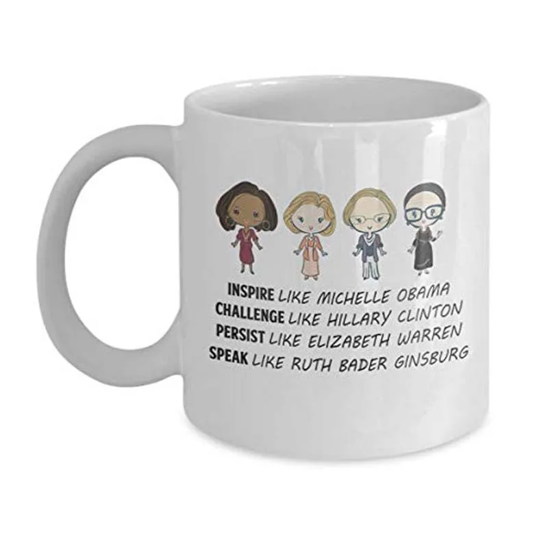 Свернуть изображение чтобы увеличить Inspire как Michelle Obama вызов Хиллари Клинтон 11 oz