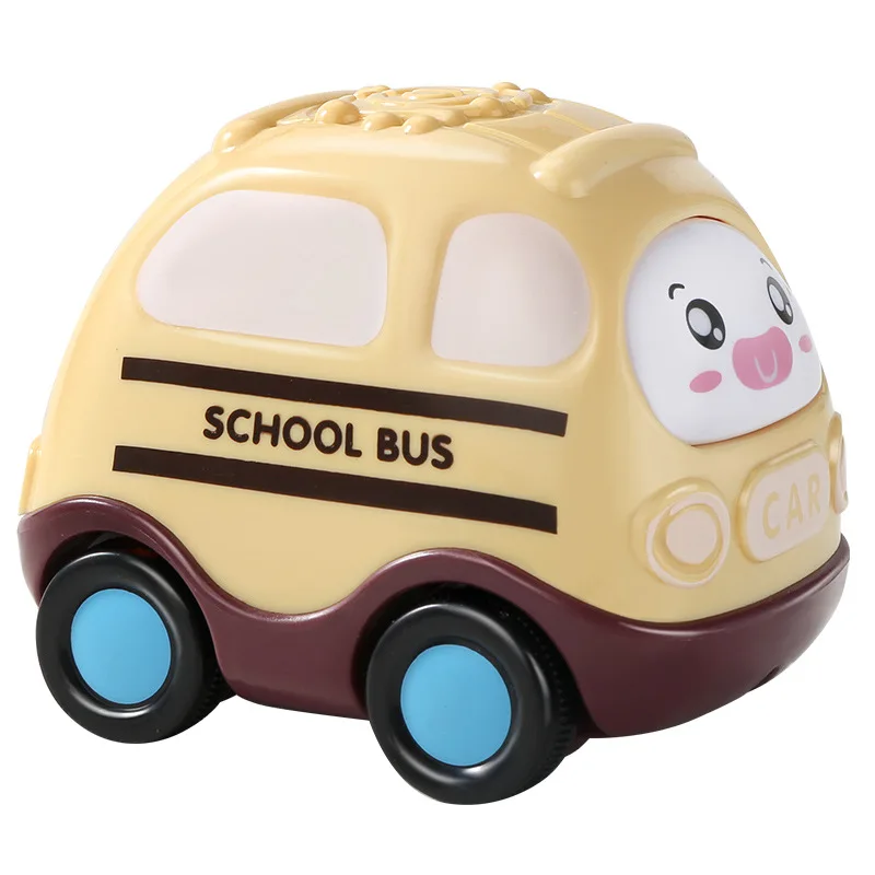 Baby Toy Vehicle Cartoon Car Inertial Back Helicopter Police Taxi Minibus Ambulance Ice Cream Model Children Gift | Игрушки и хобби