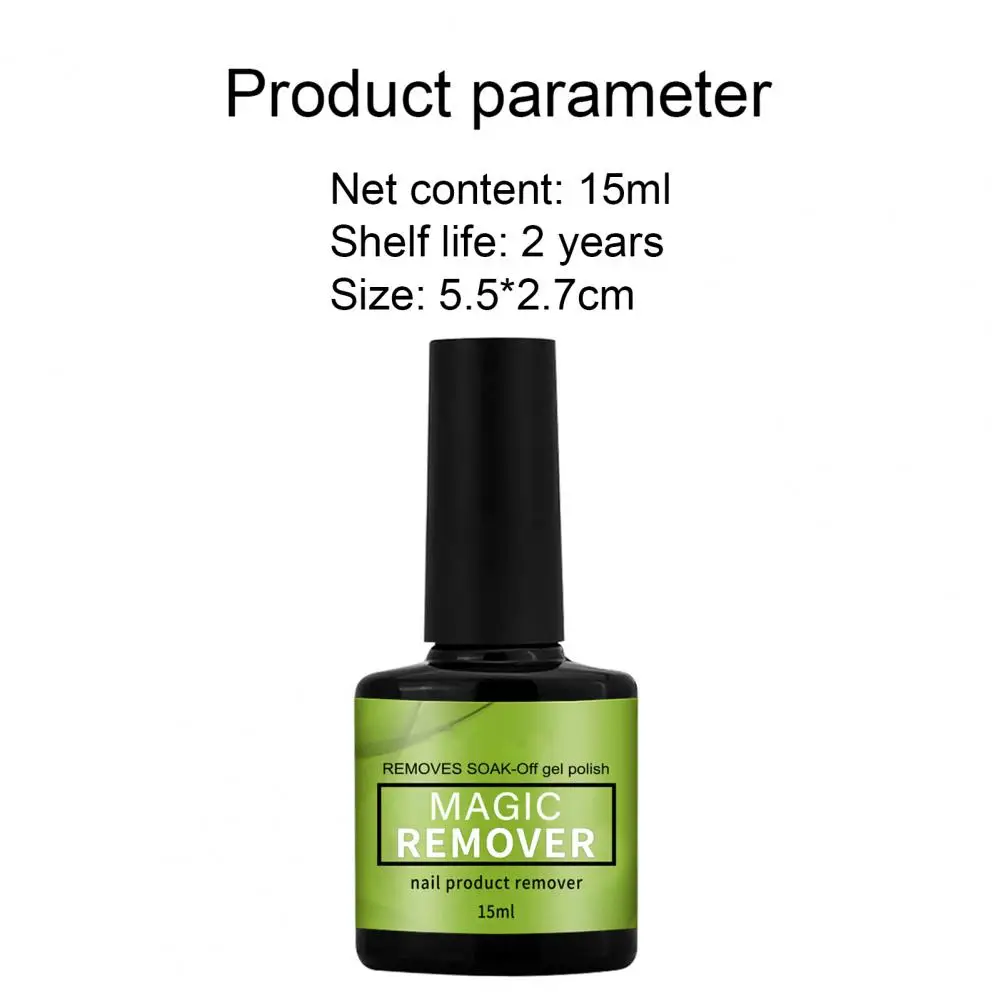 15ml Nail Remover Glue Easy to Use Tip Cleaning Synthetic Fingernail Magic Gel nail polish for Women Clean Degreaser для плиты |
