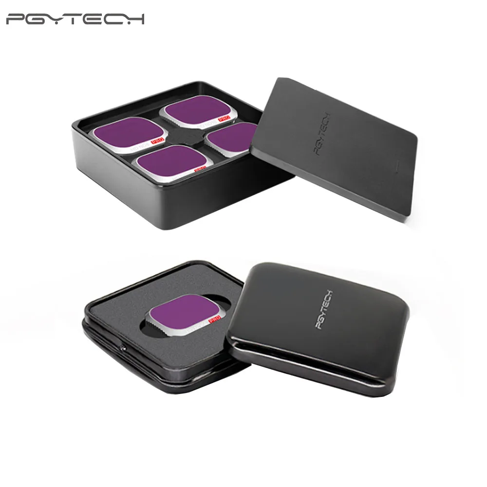 1 шт. PGYTECH Профессиональный фильтр камера MRC-UV/MRC-CPL/HD-ND4 градиентный затемнение