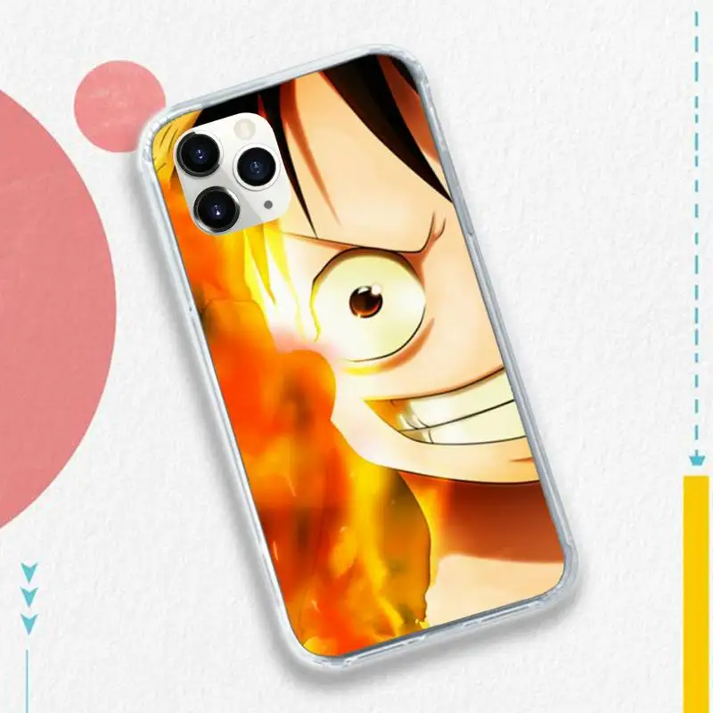 

zoro luffy Anime one piece Phone Case for iPhone 11 12 pro XS MAX 8 7 6 6S Plus X 5S SE 2020 XR
