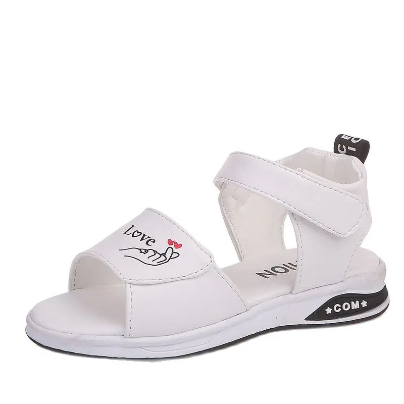 Сандалии детские пляжные в стиле пэчворк резиновая подошва без застежки