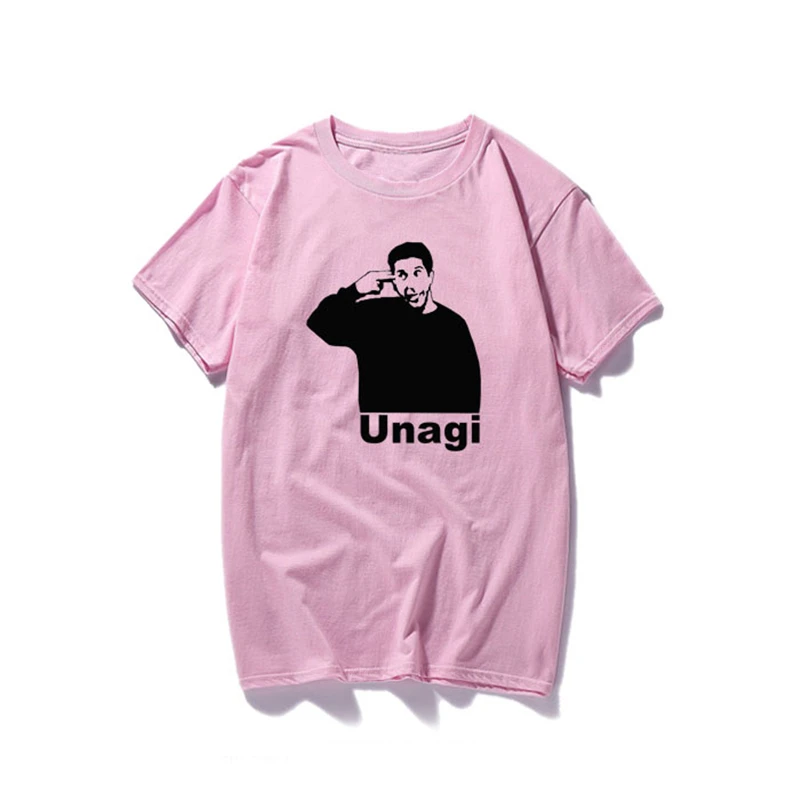 Футболка с коротким рукавом для ТВ шоу Friends Unagi Ross|Костюмы из фильмов и ТВ| |