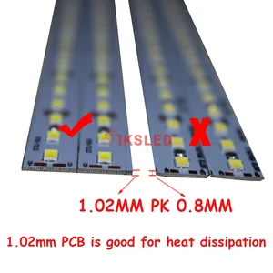 Горячая распродажа 10 шт. супер яркий Жесткий барный светильник DC12V 50 см 36 led SMD 5730 алюминиевый сплав светодиодный светильник, красный, синий, зеленый цвет