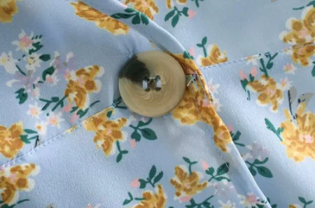 Новинка Женская милая Повседневная блуза с цветочным принтом женская рубашка