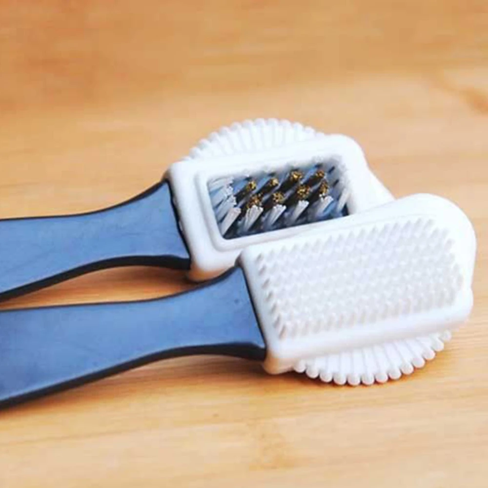 Многофункциональный Набор щеток для чистки обуви из замшевой кожи и нубука 1 шт.
